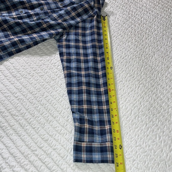 Eddie Bauer men’s flannel button down size large - Picture 7 of 7